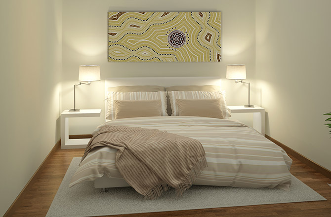 Bedroom art design ideas - go hotel