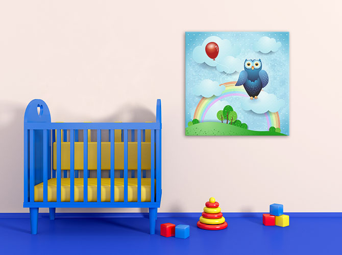 Nursery Room Ideas - Blue For Girls