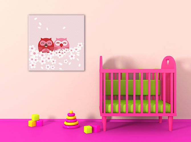 Nursery Room Ideas - Pink For Boys