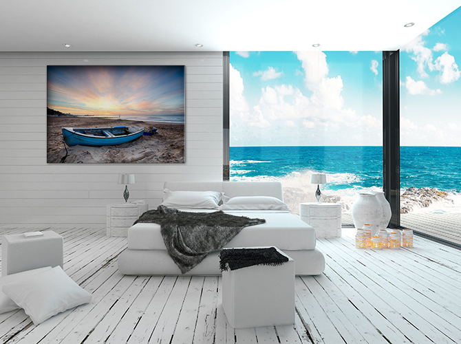 Beach House Interiors - Main Bedroom