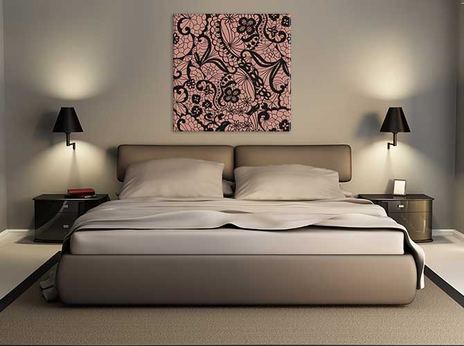 Bedroom Decoration Ideas - Glitz Glam Art Deco