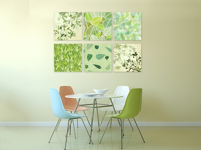 Wall Decoration Ideas Art Prints - Green Walls Decorating Ideas
