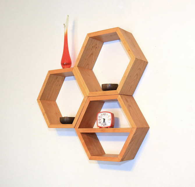 Wall Decoration Ideas - Modern Shelves