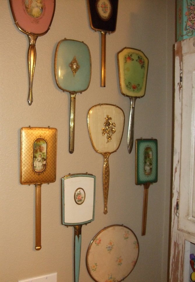 Wall Decoration Ideas - Vintage Mirrors