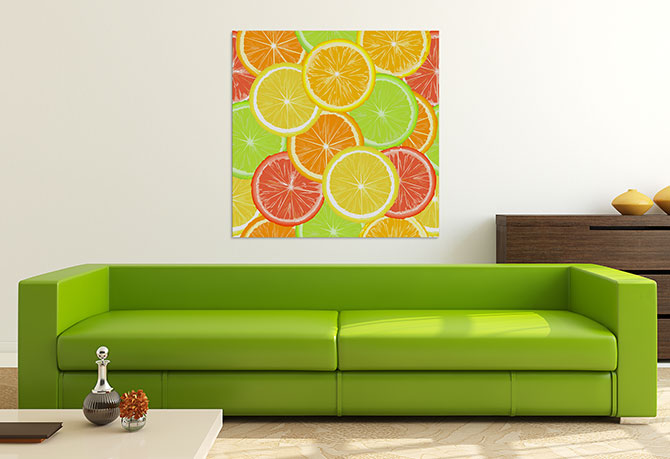 Living Room Ideas - Citrus