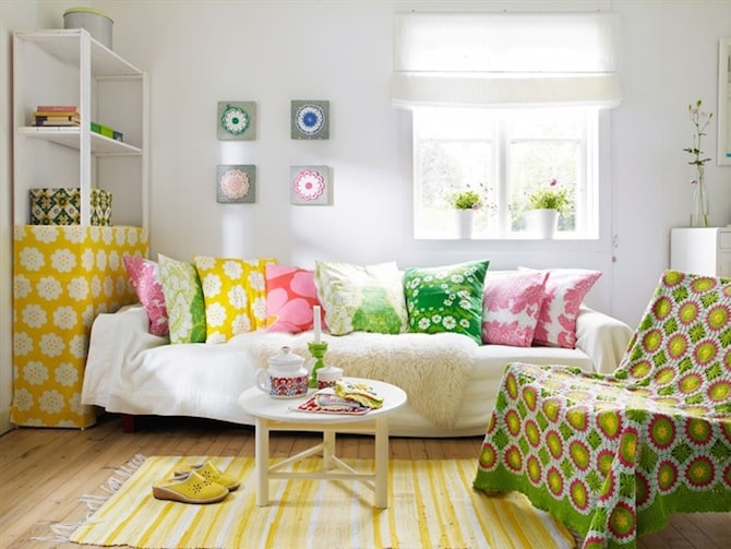 Living Room Ideas - Embrace Bold Colours