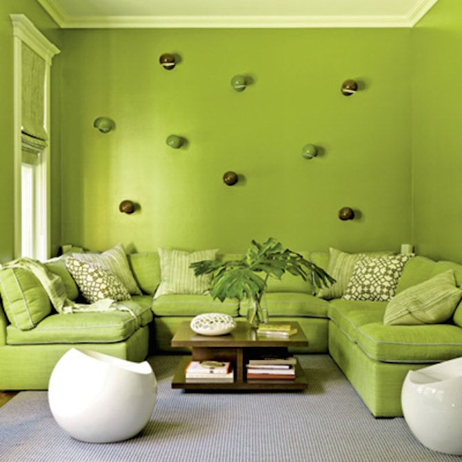 Living Room Ideas - Lime