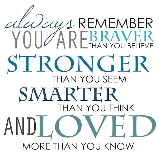 Quotes To Live By - Stronger