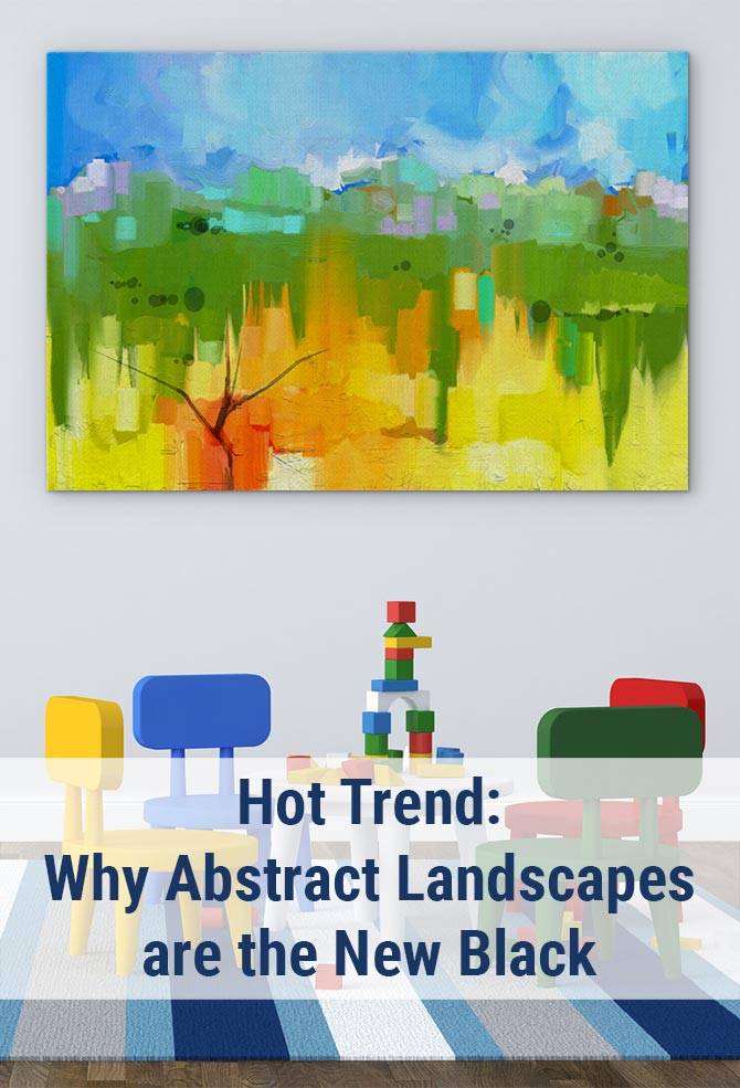 Why Abstract Landscapes Are The New Black Wall Art Prints