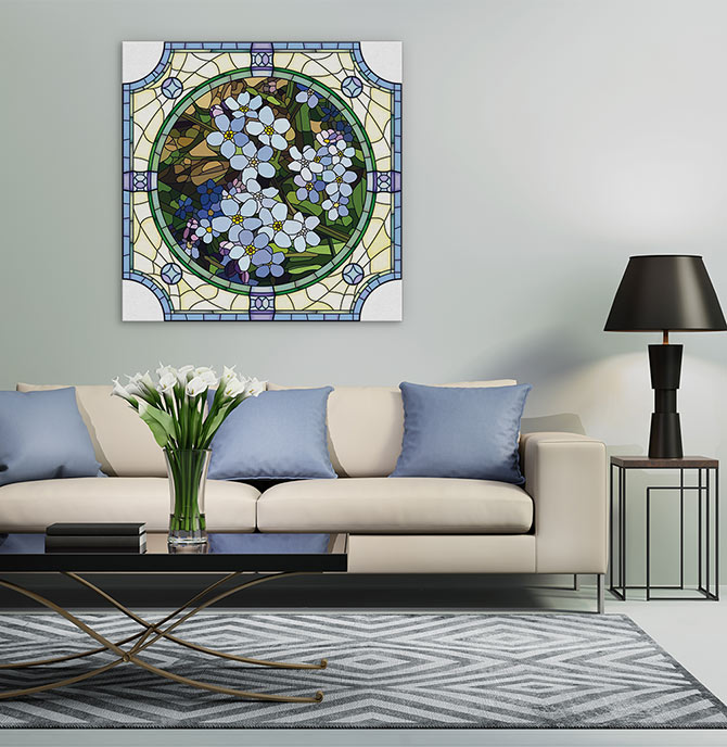 Art Nouveau - Mosaic