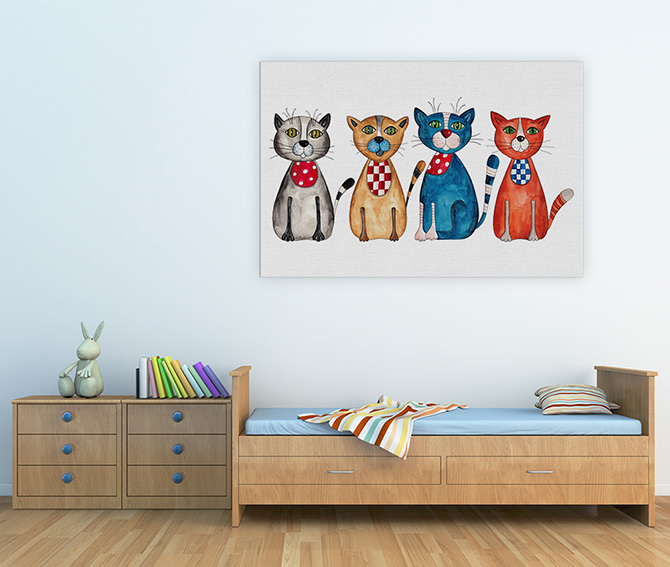 Art Ideas For Kids - Cats