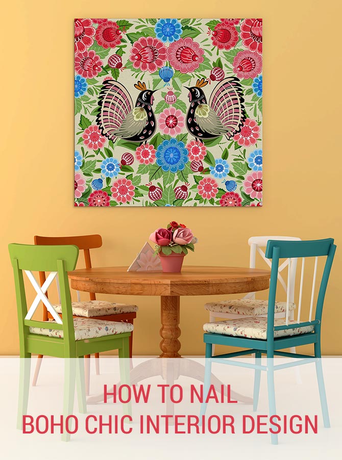 How To Nail Boho Chic Interior Design