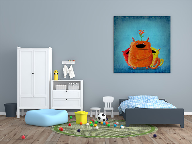 Art Ideas For Kids - Monster Art