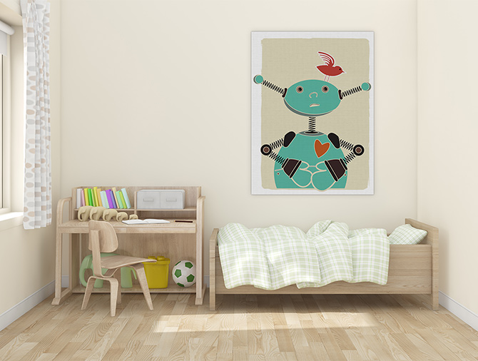Art Ideas For Kids - Robot