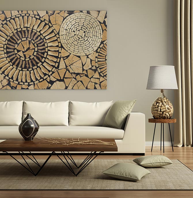 16 Masterful Modern Living Room Ideas, Contemporary Wall Art Living Room
