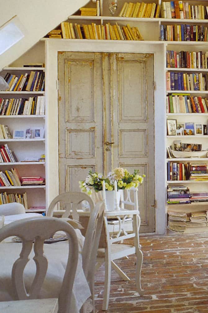 Shabby Chic Library