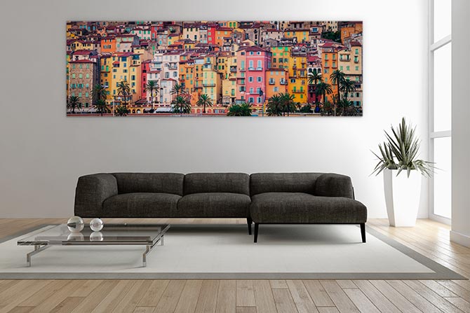 Styling Panoramic Photography At Home | Wall Art Prints