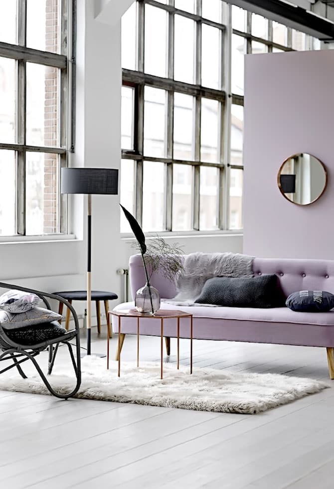Spring Colours - Lilac Grey