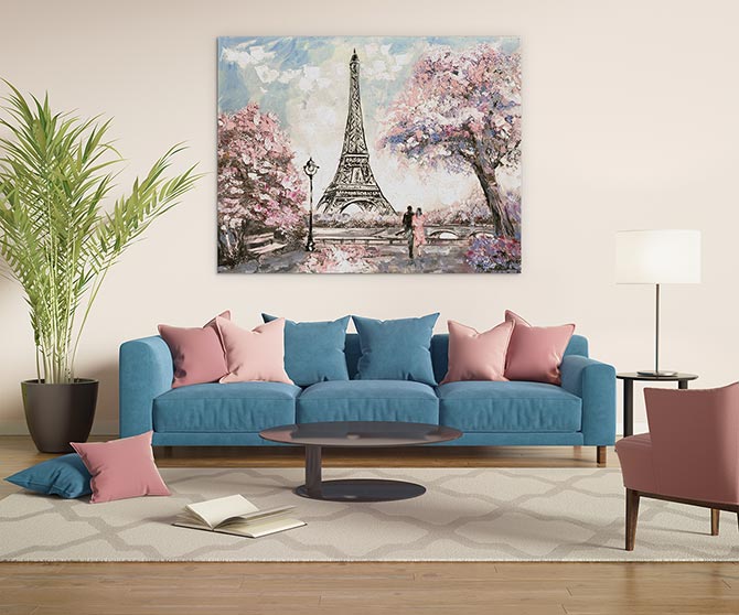 Blank Canvas Art Inspiration For Every, Cool Paintings For Living Room