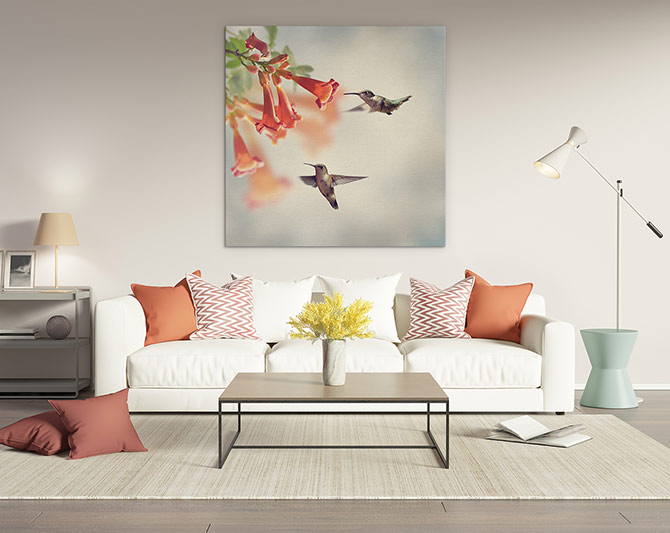 Hummingbirds print for mother's day