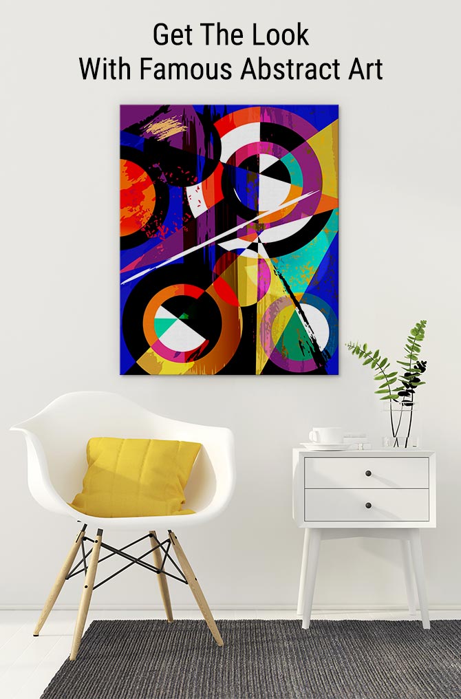 Get The Look With Famous Abstract Art