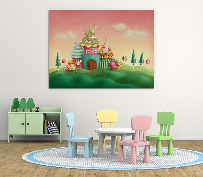 Digital Painting - Candyland