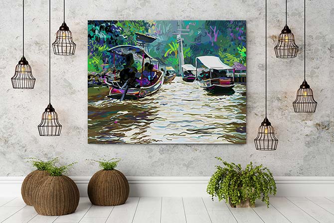 Digital Painting - River