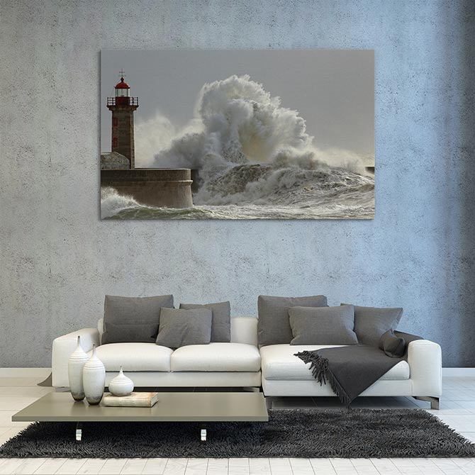 Wave Art - Lighthouse