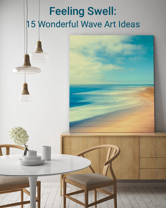 Feeling Swell: 15 Wonderful Wave Art Ideas