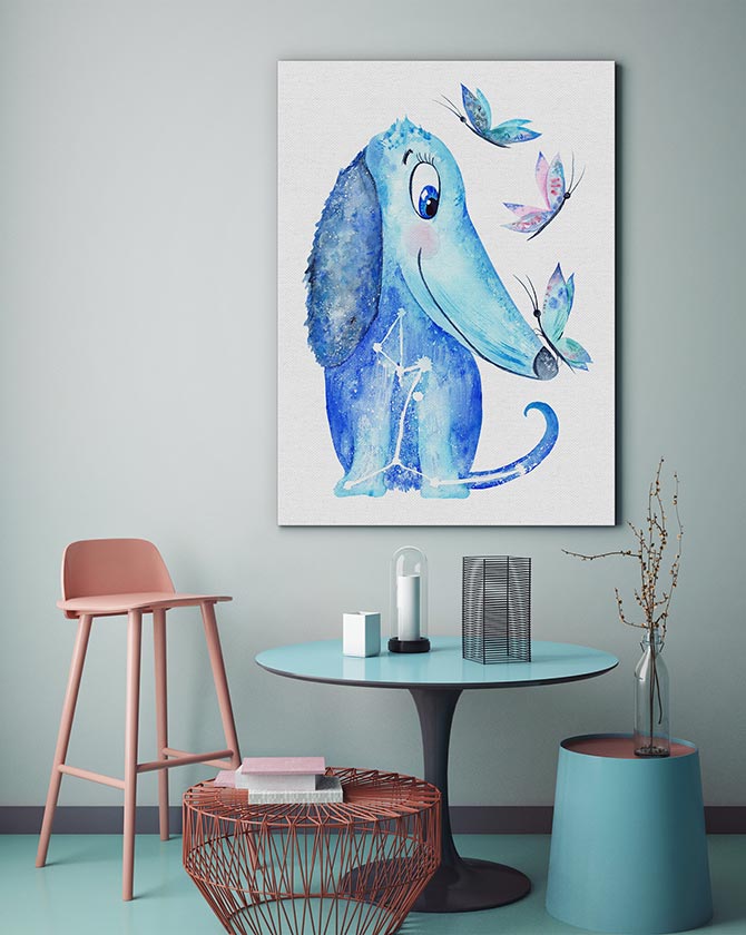 Dog Art - Bluey