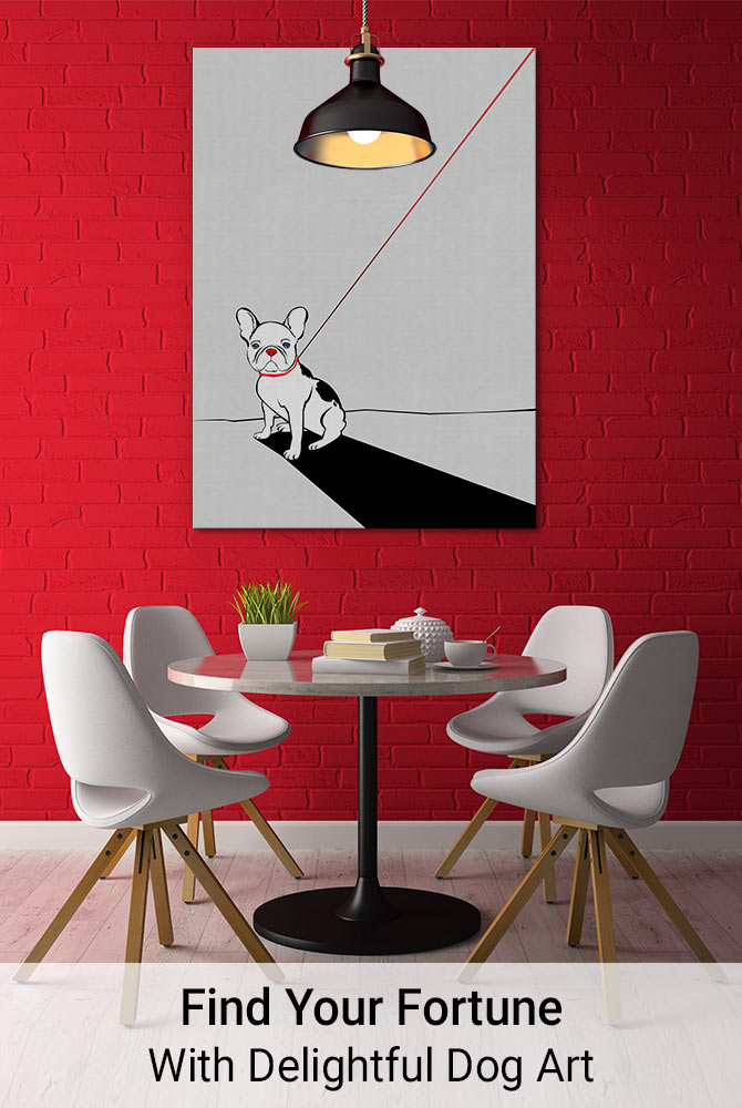 Find Your Fortune With Delightful Dog Art