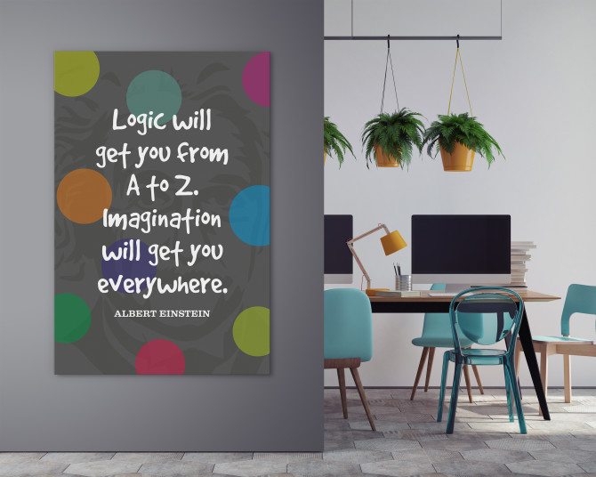 uplifting quote large wall art