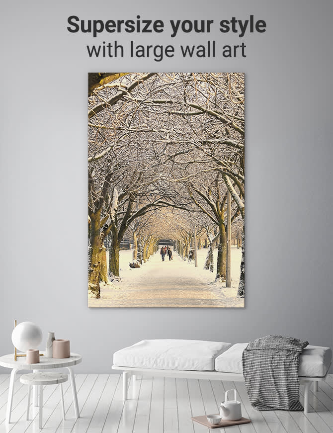 Large Wall Art How To Supersize Your Style With Canvas Prints - Large Wall Posters For Living Room