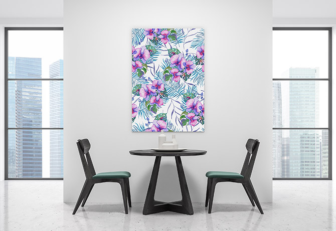 floral patterns for the dining room
