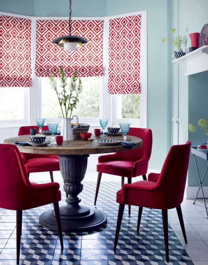 colour combinations for dining room